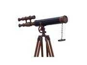 HANDCRAFTED MODEL SHIPS ST 0126 BZL Floor Standing Bronzed With Leather Griffith Astro Telescope 65