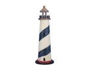 HANDCRAFTED MODEL SHIPS Lighthouse 15 5 Wooden Rustic Willerton Decorative Lighthouse 15