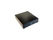 APG Cash Drawer VB554A BL1616 B5 VASARIO USB BLACK PAINTED W B 5 4 X 8 ADJUSTABLE TILL