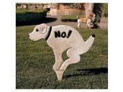 DESIGN TOSCANO SP628 LARGE NO PAUSING POOCH SIGN
