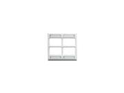 ICC IC108FD4WH FACE PLATE QUAD FRAME WHITE