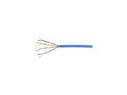 Comprehensive Cable and Connectivity C5EP350B 1000 Cat 5e Plenum 350MHz Solid Blue Bulk Cable 1000ft