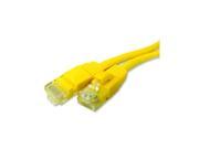 WELTRON 90 C5EB 1YL 1FT YELLOW SNAGLESS CAT5E UTP PATCH CABL