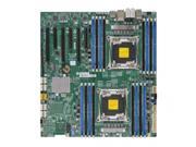 SUPERMICRO X10DAI B Supermicro X10DAI B Dual LGA2011 Intel C612 DDR4 SATA3 and USB3.0 A and 2GbE EATX Server Motherboard