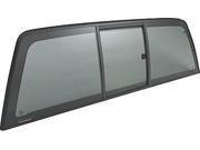 C.R. LAURENCE CRLECT814S 14 15 SILVERADO SIERRA 1500 PERFECT FIT TRI VENT SLIDER W SOLAR PRIVACY GLASS