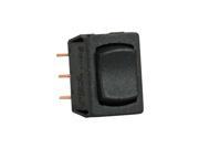 JR Products Switch Mini On Off On DPDT Black 1 pk 13345