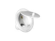 Jr Products Water Hatch lock P wht 370 A 2 A