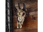 Manchester s Dragon Bones Sculptural Skull Wall Trophy