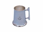 HANDCRAFTED MODEL SHIPS MC 2113 CH Chome Anchor Mug With Cleat Handle 5
