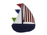 HANDCRAFTED MODEL SHIPS Pillow 116 Flag Hoisted Sailboat Nautical Decorative Throw Pillow 17