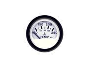 FARIA BEEDE INSTRUMENTS 12904 Faria 2 Water Temperature Gauge 100 250F Euro White