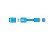 EREPLACEMENT MCU B ER KERO NOMAD MICRO USB CABLE BLUE