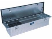 UNITED WELDING SERVICES UWSTBS 54 LP 54IN ALUMINUM SINGLE LID CROSSOVER TOOLBOX LOW PROFILE