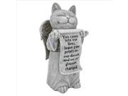 DESIGN TOSCANO QL59385 PAW PRINTS ON OUR HEARTS CAT STATUE