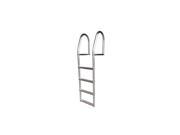 DOCK EDGE 2074 F Dock Edge Fixed Eco Weld Free Aluminum 4 Step Dock Ladder