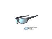 TIFOSI OPTICS 1260407481 Tifosi Bronx Smoke Bright Blue Lens Sunglasses Matte Gunmetal