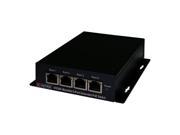 VIGITRON Vi3305 4 Port extended UTP PoE Switch with Standard Ethernet uplink