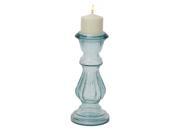 BENZARA 18257 Attractive Glass Candle Holder 5 W 12 H
