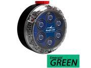 BLUEFIN LED DL6D SM G121 Bluefin LED DL6 Domestic Dock Light Emerald Green