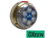 BLUEFIN LED DL6I SM G125 Bluefin LED DL6 Industrial Dock Light Emerald Green