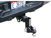 INVENTIVE PRODUCTS INVITD9125 WORKMAN HITCH KIT 2IN and 2 5 16IN BALLS 6IN DROP 10 000LB CAPACITY TUFF COAT BLACK