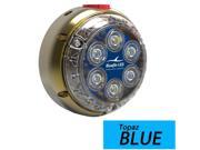 BLUEFIN LED DL6I SM B124 Bluefin LED DL6 Industrial Dock Light Topaz Blue