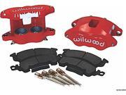WILWOOD WLD140 11290 R 2 FRONT CALIPER KIT RED
