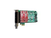 Digium Inc. 1A4A01F 4 Port Modular Analog PCI 3.3 5.0V Card No Interfaces and HW Echo Can