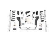 ZONE OFFROAD ZORD38N kit 09 12 DODGE 2500 6IN LIFT W 4INAXLE GAS