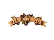 La Dolce Vita Wall Plaque