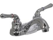 PHOENIX FAUCETS PHFPF222302 BATHROOM FAUCET 4IN LOW ARC 2 LEVER TEACUP 1 4 TURN PLASTIC CHROME