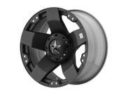 Wheel Pros XDWXD77521287344 KMC XD SERIES 20x12 775 ROCKSTAR MATTE BLACK 8X170 bp 4.77 b s 44 offset