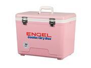 Engel EGLUC30P ENGEL AIR TIGHT DRY BOX COOLER 30 QT PINK