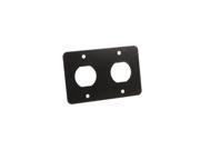 JR PRODUCTS JRP15165 12V USB MOUNTING PLATE DOUBLE BLACK