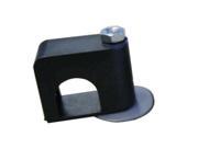 WELD MOUNT 601000 Weld Mount Single Poly Clamp f 1 4 x 20 Studs 1 OD Requires 1.75 Stud Qty. 25