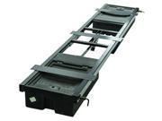 LIPPERT LIP125460 UNDERCHASSIS STORAGE CONTAINER DOUBLE W SPARE TIRE CARRIER 99.5INL X 19.125IN