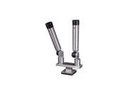 BIG JON SPORTS RH02357 Big Jon Dual Multi Axis II Rod Holder Silver