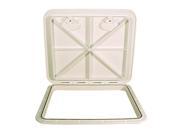 BECKSON MARINE HT1821 I Beckson 18x21 Flush Hatch Horizontal or Vertical Ivory