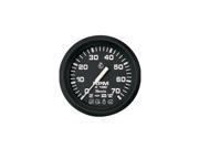 FARIA BEEDE INSTRUMENTS 32850 Faria 4 Tachometer w Systemcheck Indicator 7 000 RPM Gas Johnson Evinrude Outboard Euro Black