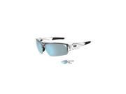 TIFOSI OPTICS 1390405381 Tifosi Lore SL Crystal Clear Single Lens Sunglasses Smoke Bright Blue