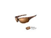 TIFOSI OPTICS 1260501050 Tifosi Bronx Brown Polarized Lens Sunglasses Tortoise