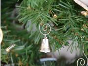 HANDCRAFTED MODEL SHIPS K 298 XMASS Chrome Bell Christmas Tree Ornament