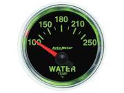 AUTO METER PRODUCTS ATM3837 2 1 16IN WATER TEMP 100 250F SSE GS
