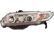 ANZO ANZ121061 06 11 CIVIC 2DR HEADLIGHTS PROJECTOR WITH HALO CHROME