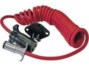 ROADMASTER RDM146 7 7 TO 6 WIRE FLEXO COIL POWER CORD KIT WITH PLUGS SOCKETS AND SOCKET BRACKET