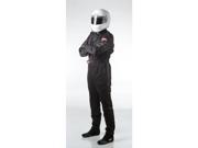 RACEQUIP RQP110004 SFI-1 1-L SUIT BLACK MED RACEQUIP RQP110004 SFI-1 1-L SUIT BLACK MED