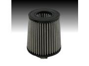 GREEN FILTER G512856 Air Filter rubber base aluminum top style; Cone Air Filter; 3 mounting inside diameter; 5.9 height; 5.5 outside diameter base; 4.7 outside