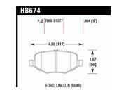 Hawk H27HB674F664 STREET BRAKE PADS HPS