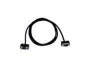 QVS CC320M1 03 3FT HI PERF ULTRA THIN VGA QXGA HD15 M F TRI SHIELD CABLE