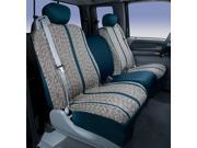 ELEGANT USA ELEGANT DECAL SADDLEMAN R130225203 Seat Covers Pick Up Full Size bench seats; Saddle Blanket; blue